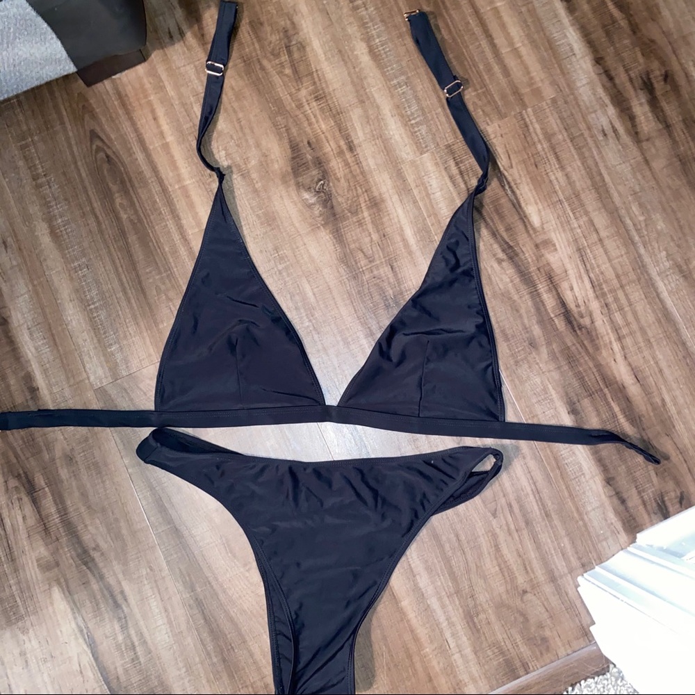 NWOT Black XL Cheeky Bikini